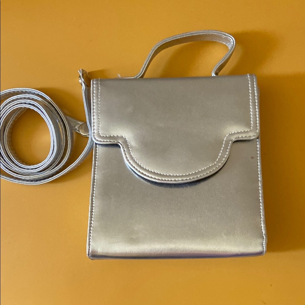 Elegant Silver Women's Bag